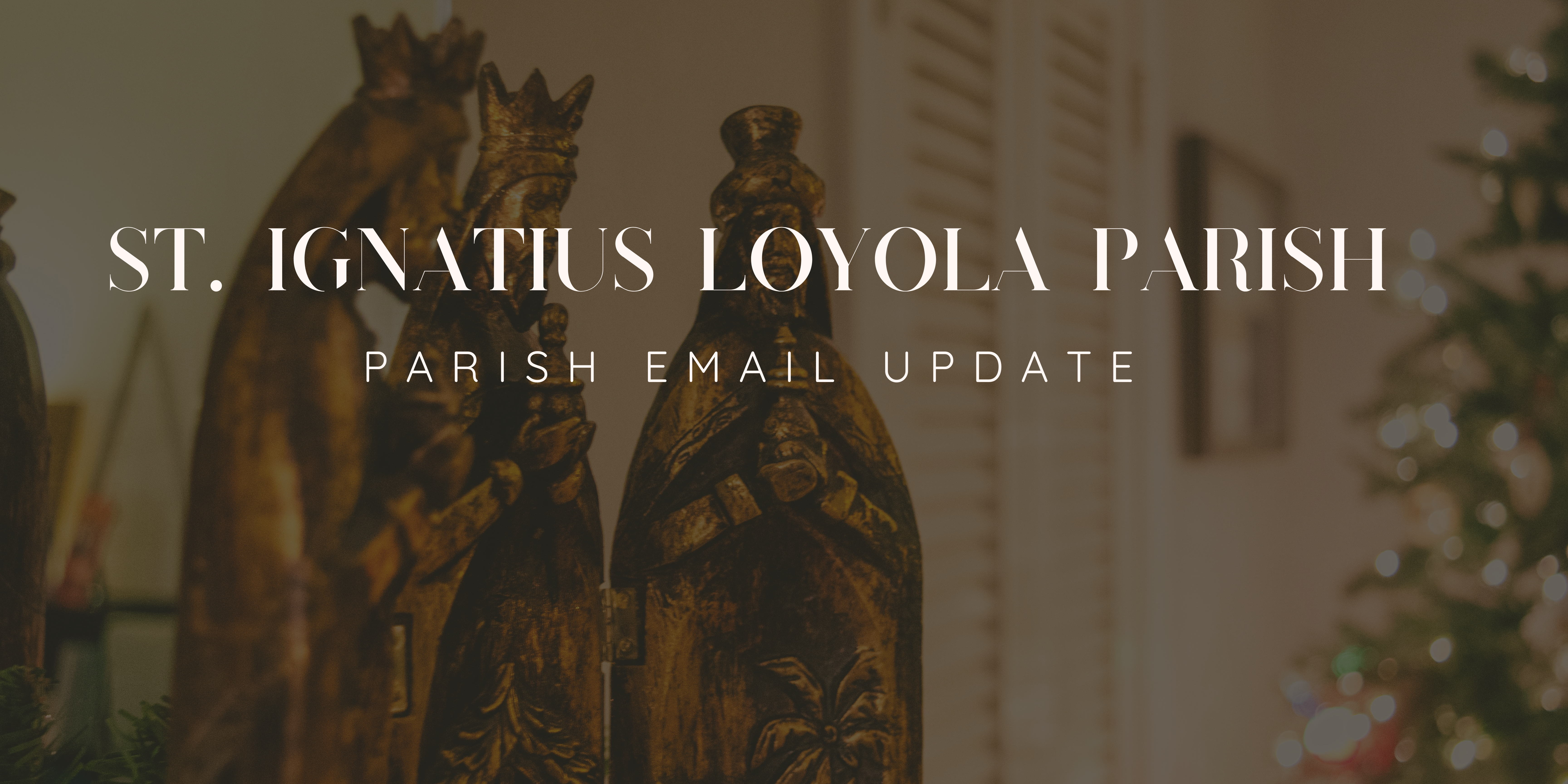 SIL Parish Email Update - Epiphany